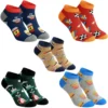 Zestaw Stopek „Sport & Snack” – 5 Par (40–46)