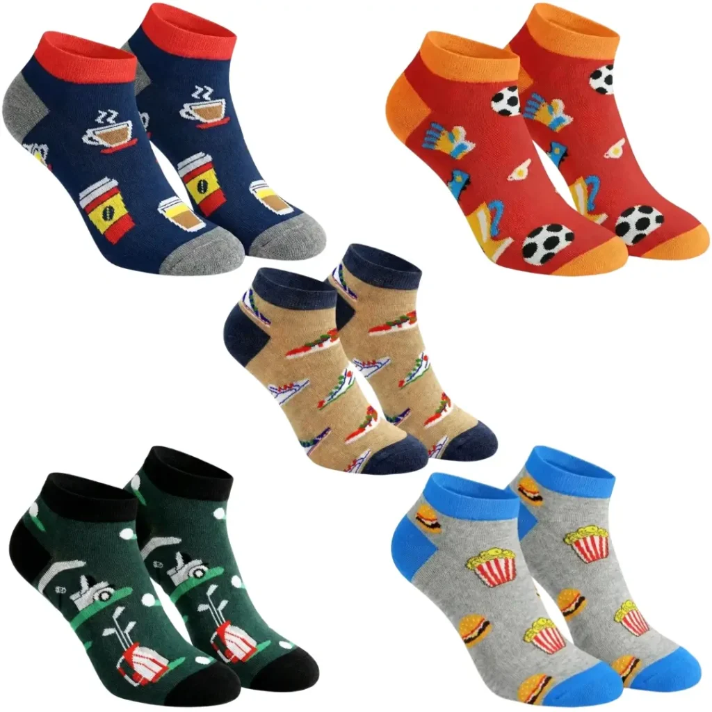 Zestaw Stopek Sport & Snack – 5 Par (40–46)