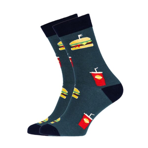 Zestaw Skarpet „Smacznie & Niebezpiecznie” – 6 Par (40–46)