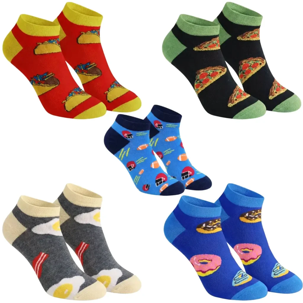 Zestaw Stopek Smacznie i Sportowo – 5 Par (40–46)