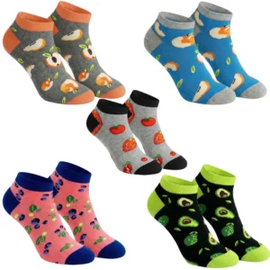 Zestaw Stopek „Fit & Fun” – 5 Par (35–41)