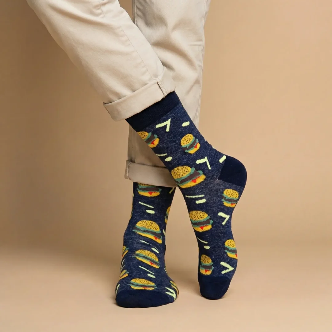 Zestaw Fast-Foodowych Skarpet 10 PAR | (40-46)