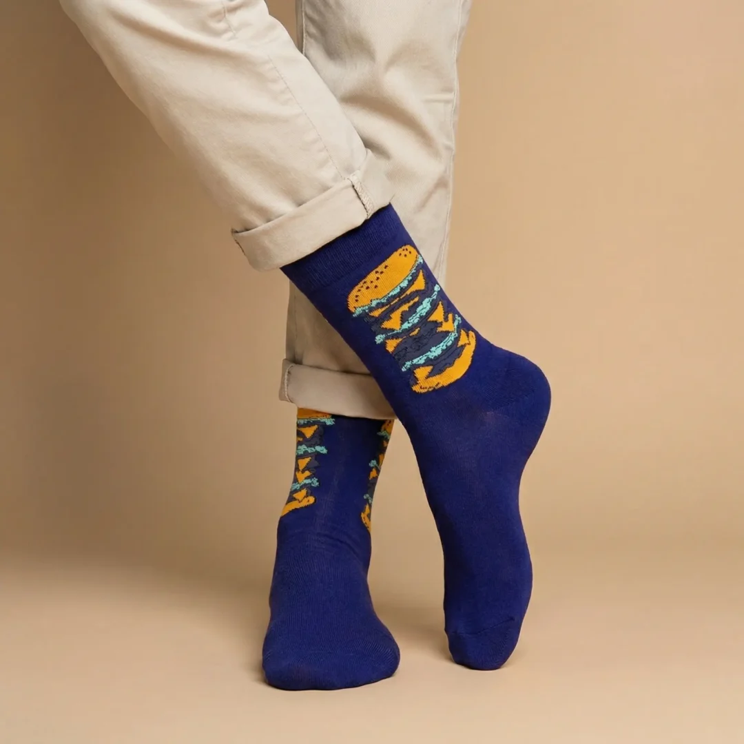 Zestaw Fast-Foodowych Skarpet 10 PAR | (40-46)