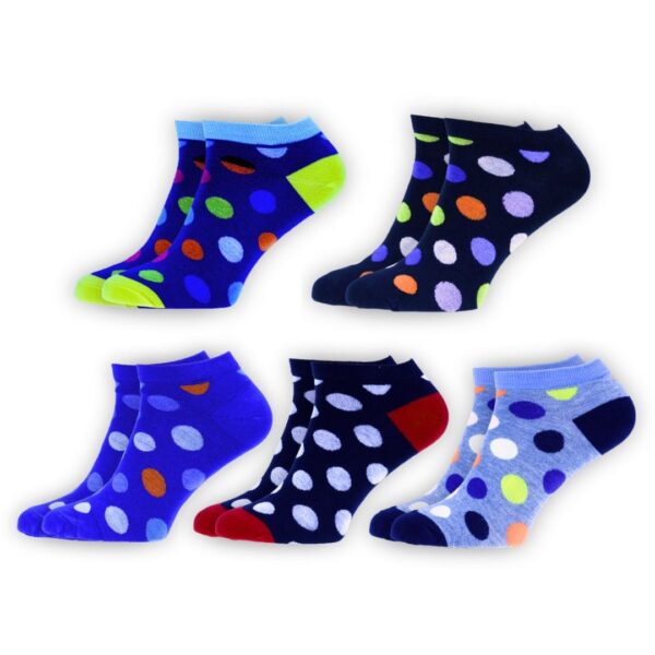 Zestaw Stopek „Kropka w Punkt” – 5 Par (40–46)