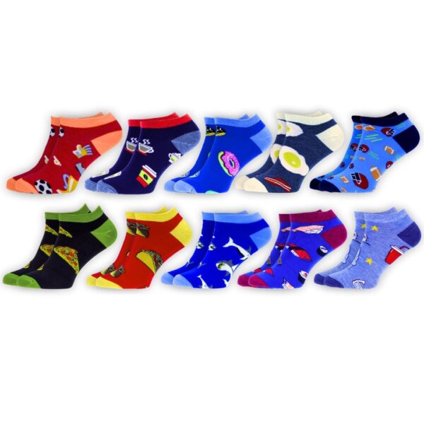 Zestaw Kolorowych Stopek 10 PAR | 35-46