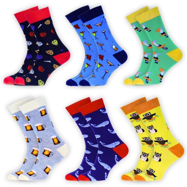 Zestaw „Z Fantazją i Luzem” – 6 Par (40–46)