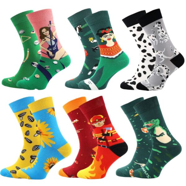 1 Zestaw Szalonych Nie do Pary – 6 Par (40–46)