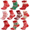 Zestaw Świątecznych Skarpet 10 PAR MIX | (35-42)