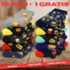 Zestaw Fast-Foodowych Skarpet 10 PAR | (40-46)
