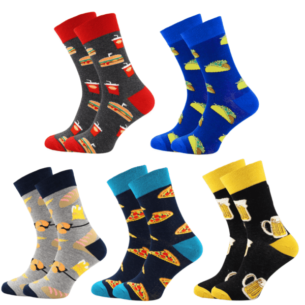 Zestaw Skarpet dla Piwosza– 5 Par (39–46)