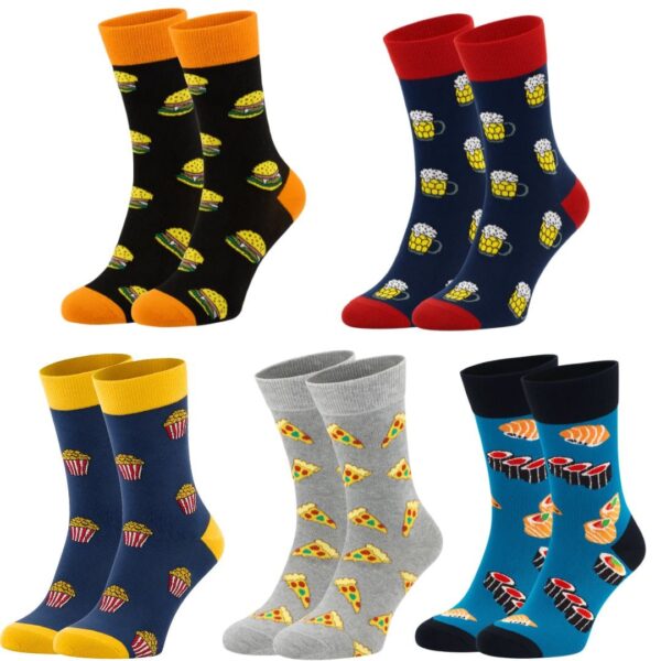 Zestaw Skarpet dla Głodomora – 5 Par (39–46)