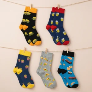 Zestaw Skarpet dla Głodomora – 5 Par (39–46)