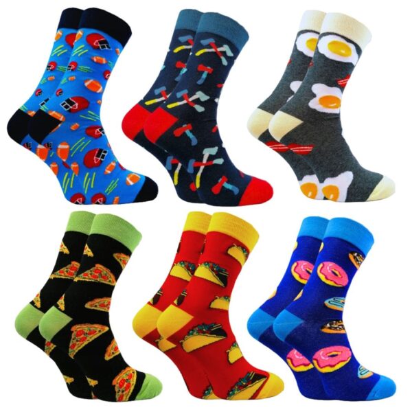 Zestaw Skarpet „Smakowita Kolekcja” – 6 Par (40–46)