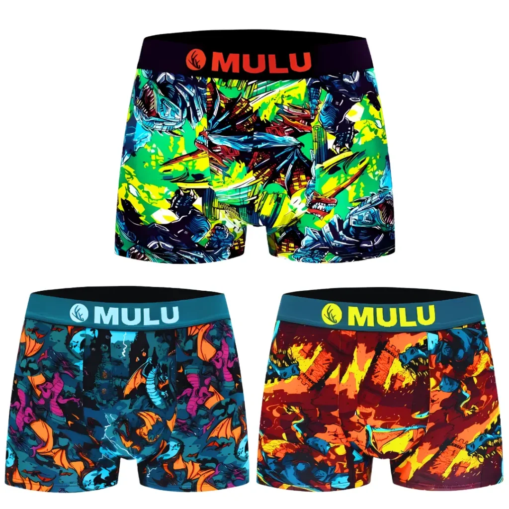 Zestaw Szalonych Bokserek - 3 Pary (M-2XL)