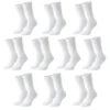 Zestaw Białych Skarpet – 10 Par (39–46)