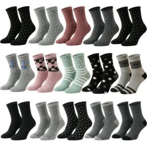 Zestaw Bezuciskowych Skarpet – 15 Par (35–42)