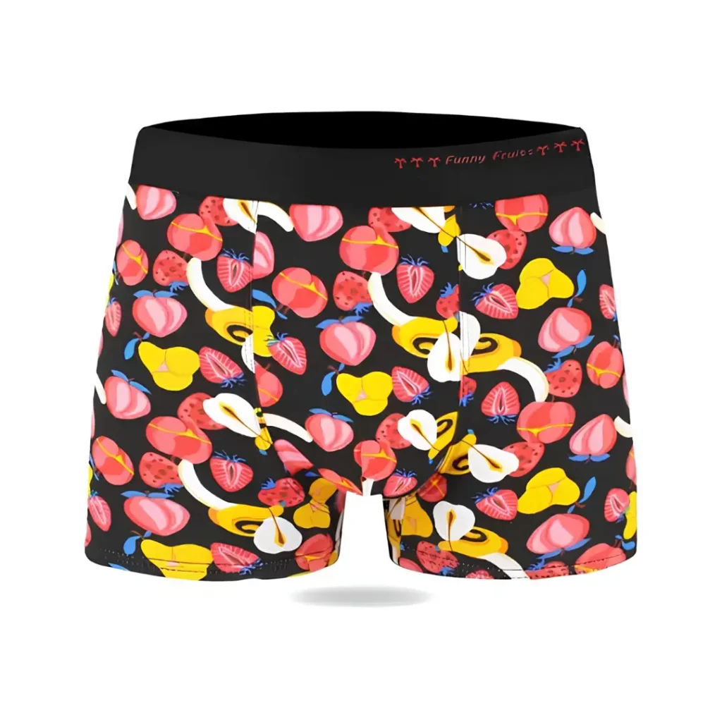 Owocowe Bokserki - 3 Pary (M-2XL)
