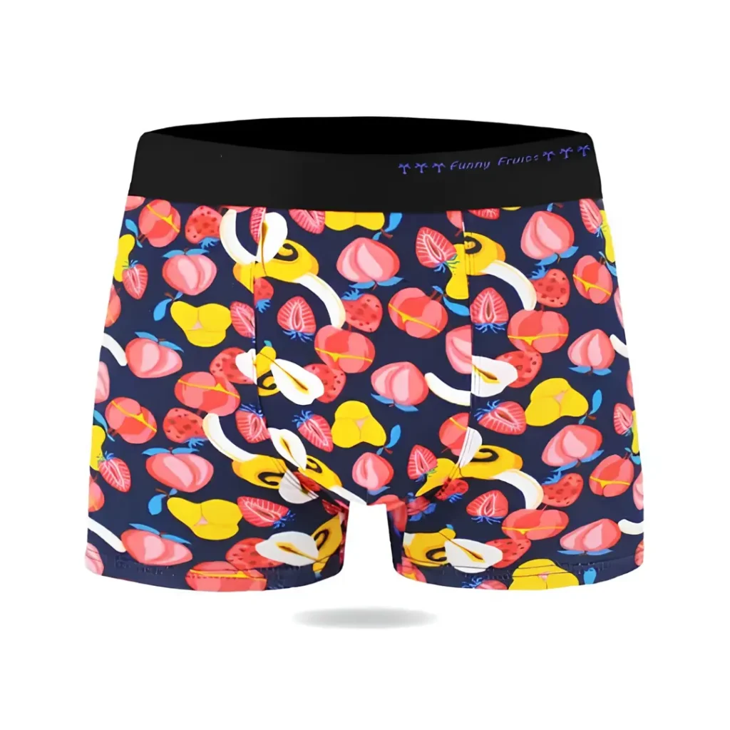 Owocowe Bokserki - 3 Pary (M-2XL)