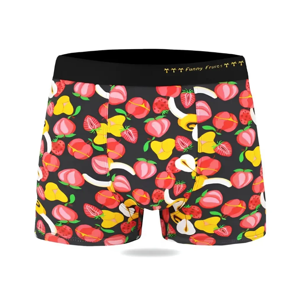 Owocowe Bokserki - 3 Pary (M-2XL)